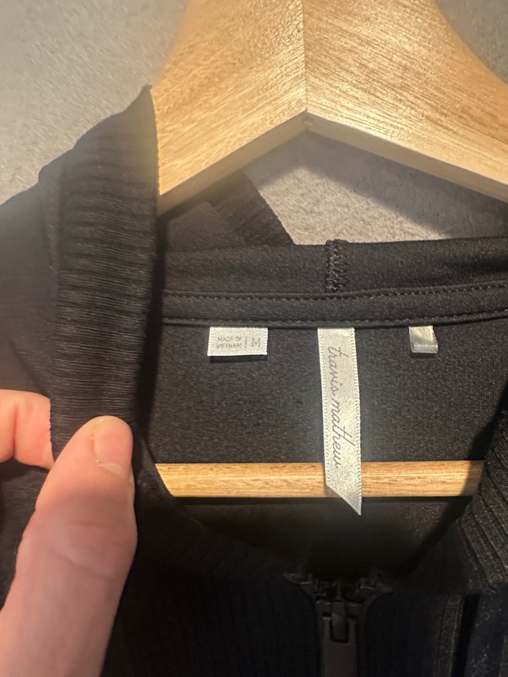 Travis Mathew Black Zip-Up Pullover - Picture 2 of 5